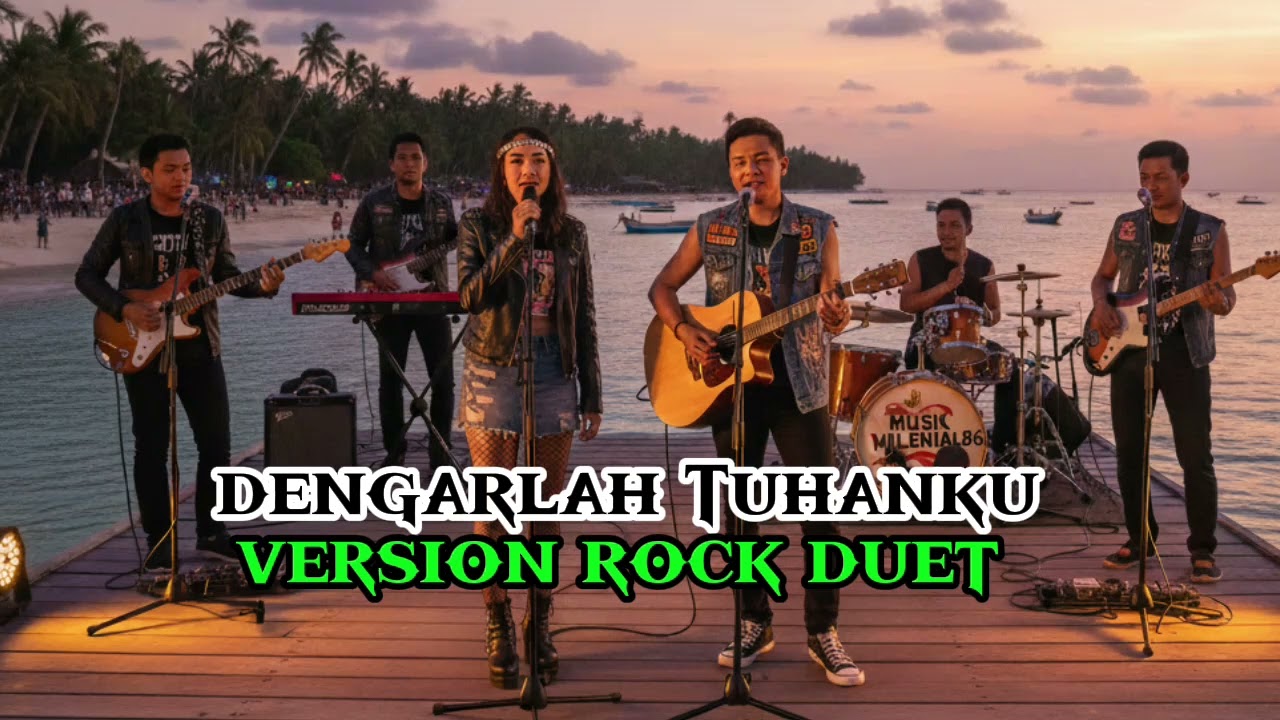 Dengarlah Tuhanku - [DARMANSYAH] - cover - version rock - [MUSIK MILENIAL86]