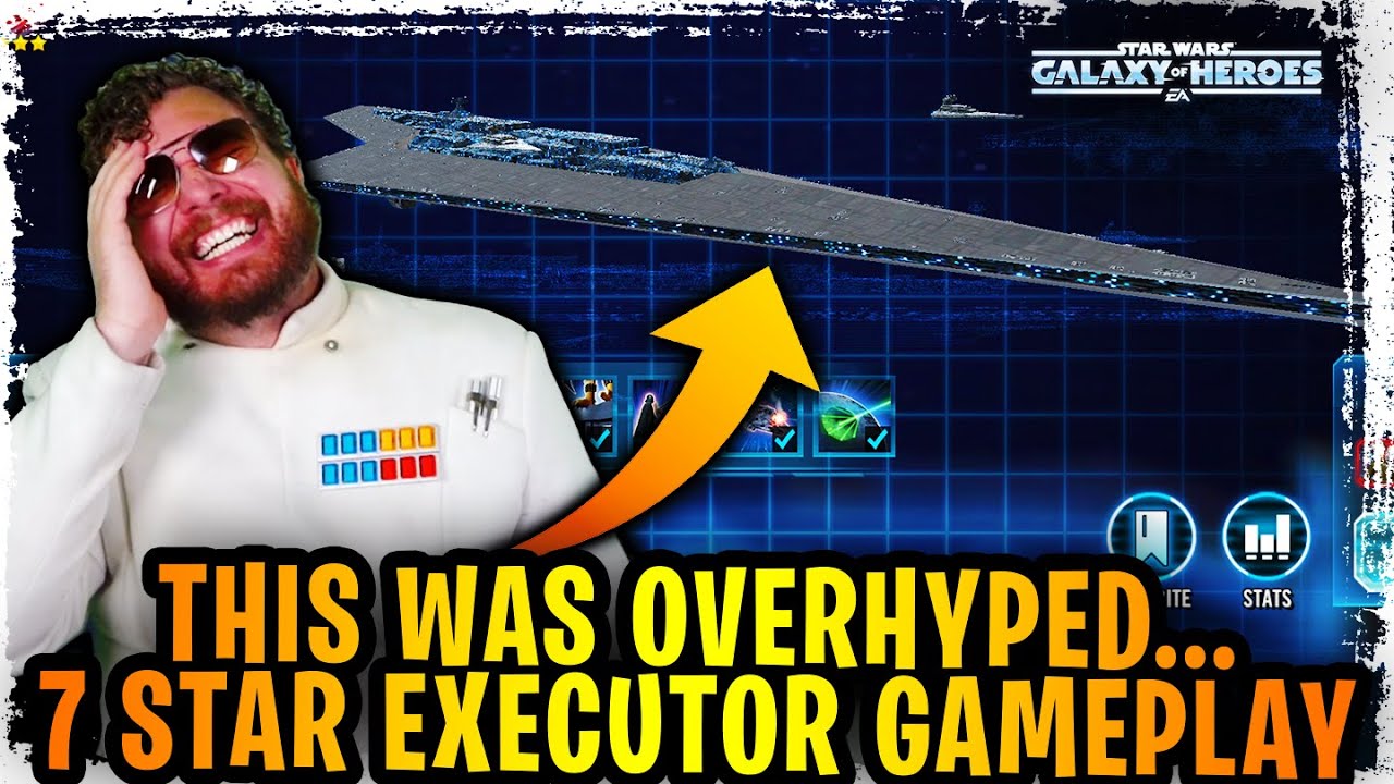 Let's Be Honest... The Executor Was Overhyped - 7 Star Max Executor Gameplay - Relic 8 IG-88 Needed?