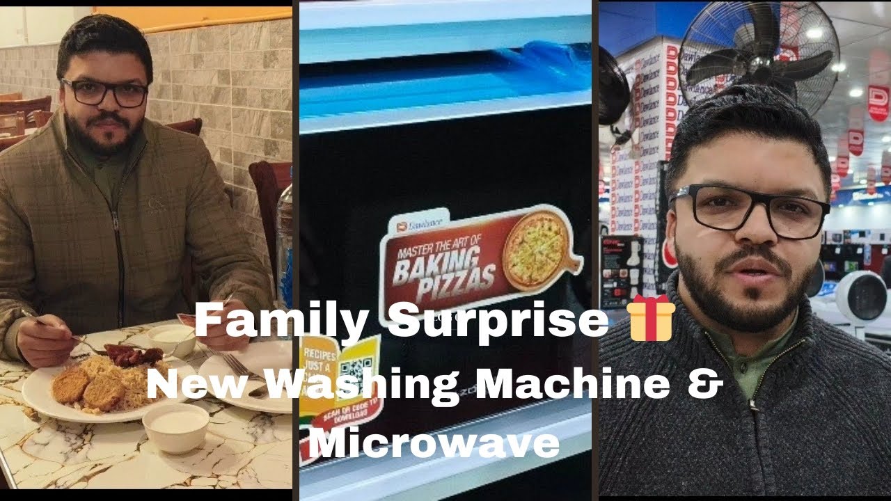 🏠 Office Se Ghar Tak | New Washing Machine & Microwave Oven | Family Surprise Vlog