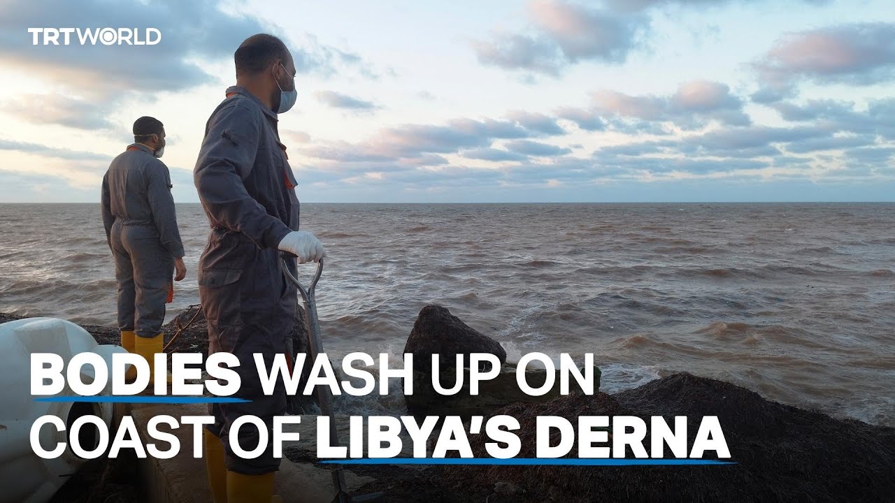 Storm Daniel: Hundreds of bodies wash up on Libyan coastline