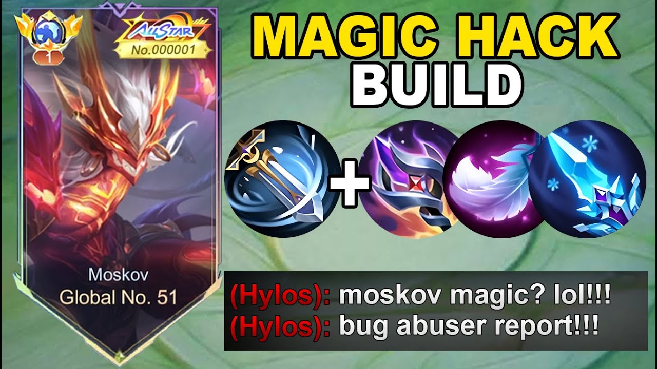 NEW META!! MOSKOV MAGIC CRITICAL BUILD HACK! (please don't let moonton know!)