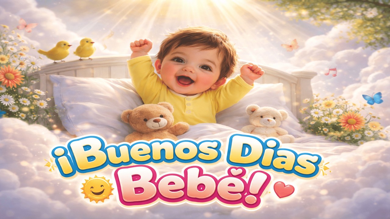 Música para Despertar Bebés Felizmente Canción Infantil Suave para la Mañana