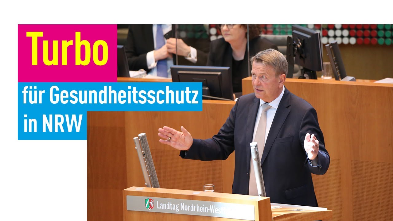 Turbo für Gesundheitsschutz in NRW - Christof Rasche