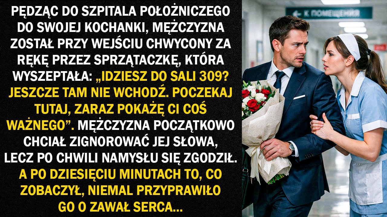 Pędząc do szpitala położniczego do swojej kochanki, mężczyzna został przy wejściu chwycony...