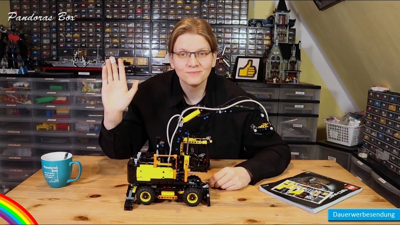 Review: LEGO® Technic 42053 - Volvo EW160E