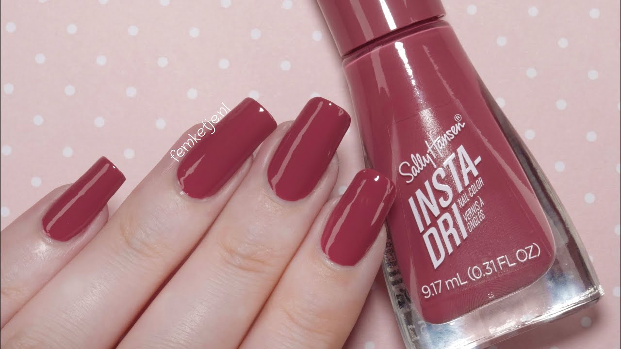 💅🏻Nailpolish Of The Week - Sally Hansen 413 Expresso - femketjeNL