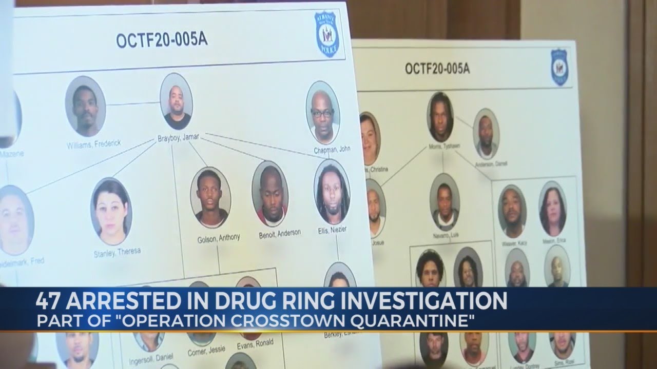 47 people arrested in drug ring investigation
