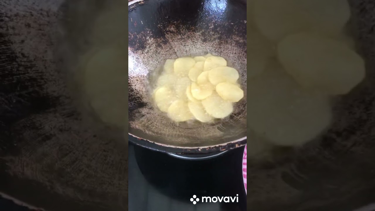 Cuma frire pomme de terre 🥔 fair li vine cram cram- chek sa simple teknik la ❤️