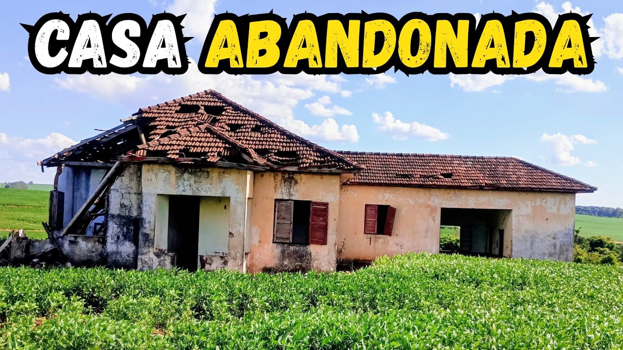 ENCONTREI UMA CASA ABANDONADA DE MAIS DE 100 ANOS