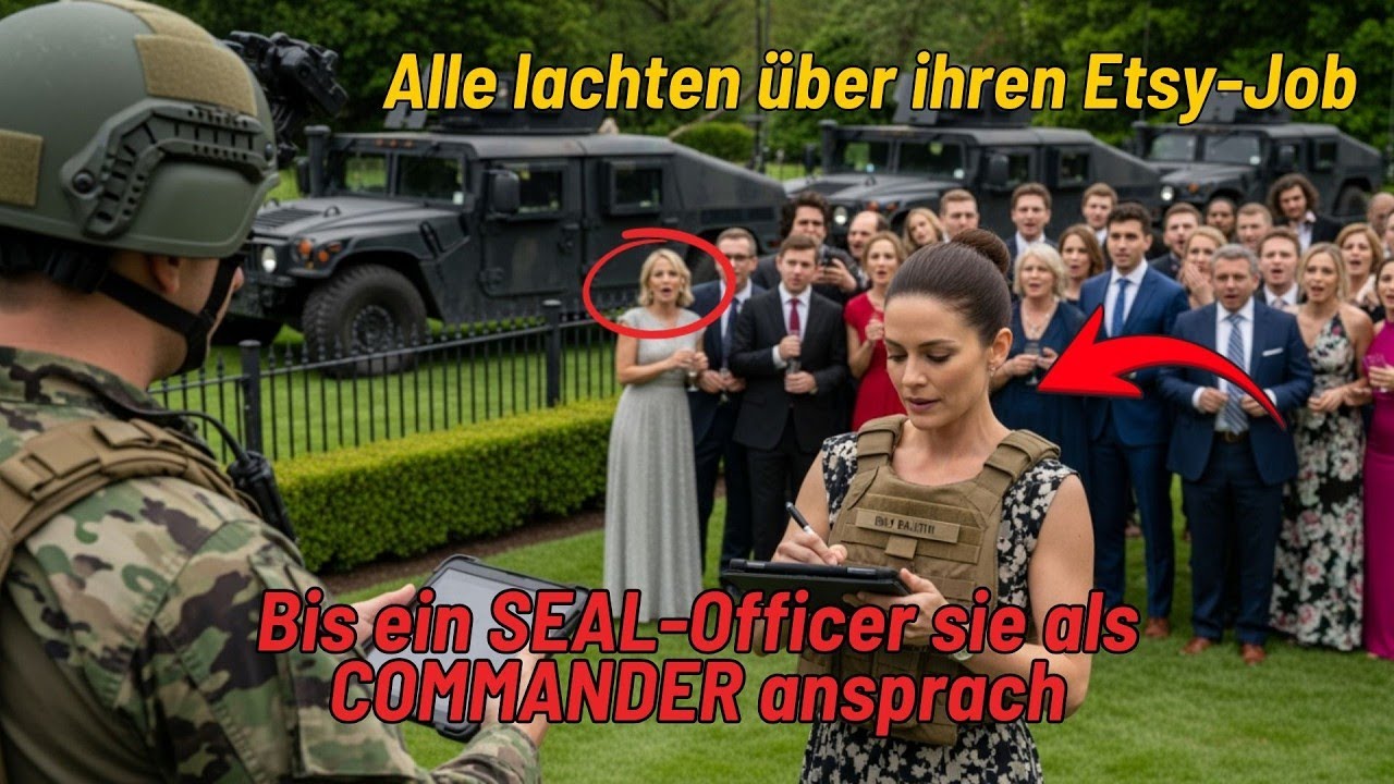 Alle lachten über ihren Etsy Job – bis ein SEAL Officer sie als COMMANDER ansprach