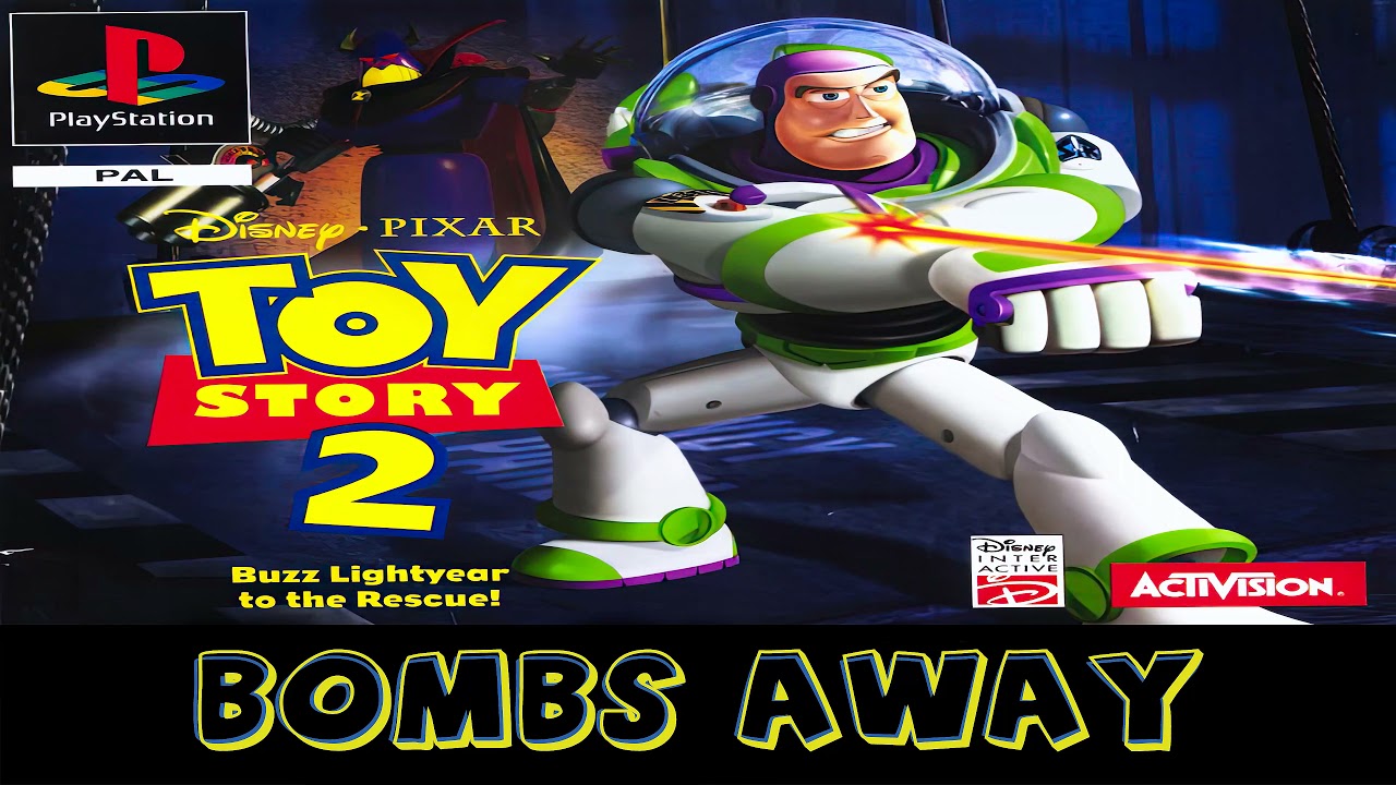 Toy Story 2: Buzz Lightyear To The Rescue | PS1 | OST - Bombs Away (4K)