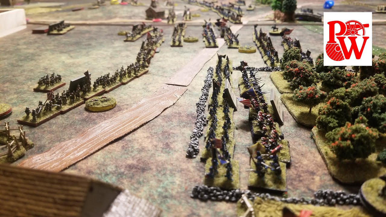 Battle of Cedar Crossing, Fire and Fury 6mm ACW campaign