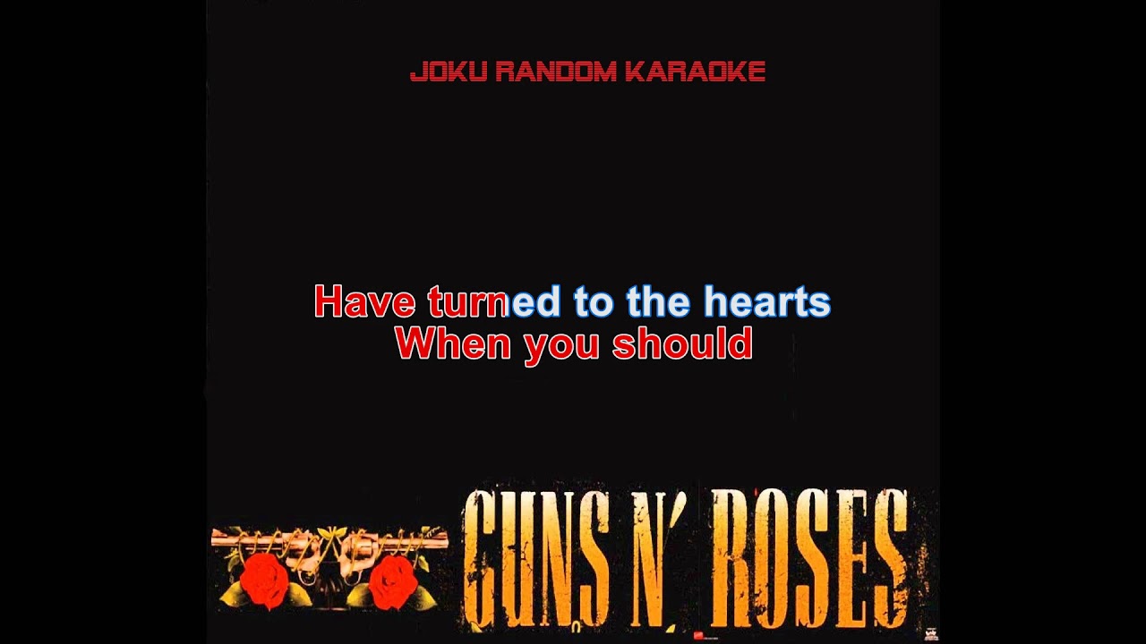 Guns N' Roses - Prostitute  [Karaoke]