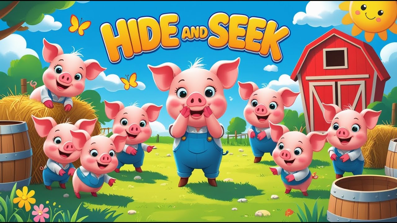 Hide and Seek | Kids Song | Tiny Tunes TV | Nursery Rhymes for Toddlers