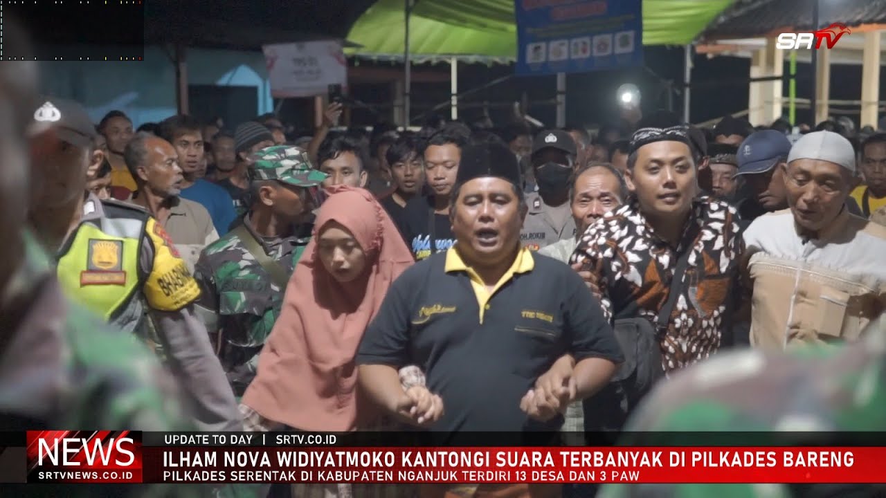 DEMOKRASI LERENG WILIS PILKADES BARENG SAWAHAN LAHIRKAN PEMIMPIN BARU - SRTV
