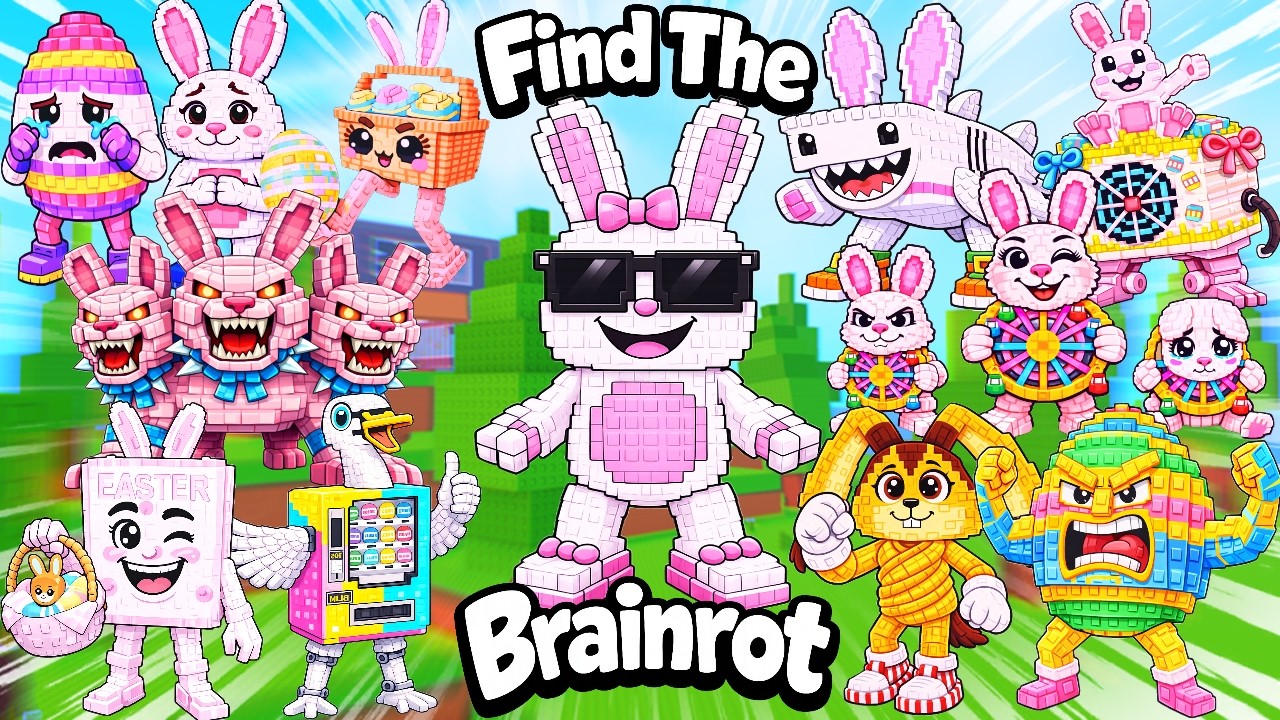 Как получить все 11 новых персонажей в Find the Brainrot [449] | Roblox