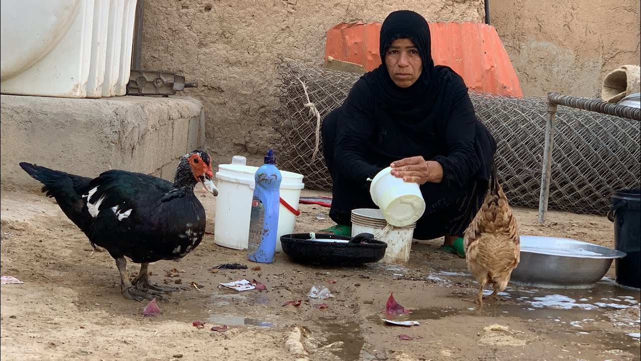 Traditional Arab nomads lifestyle 