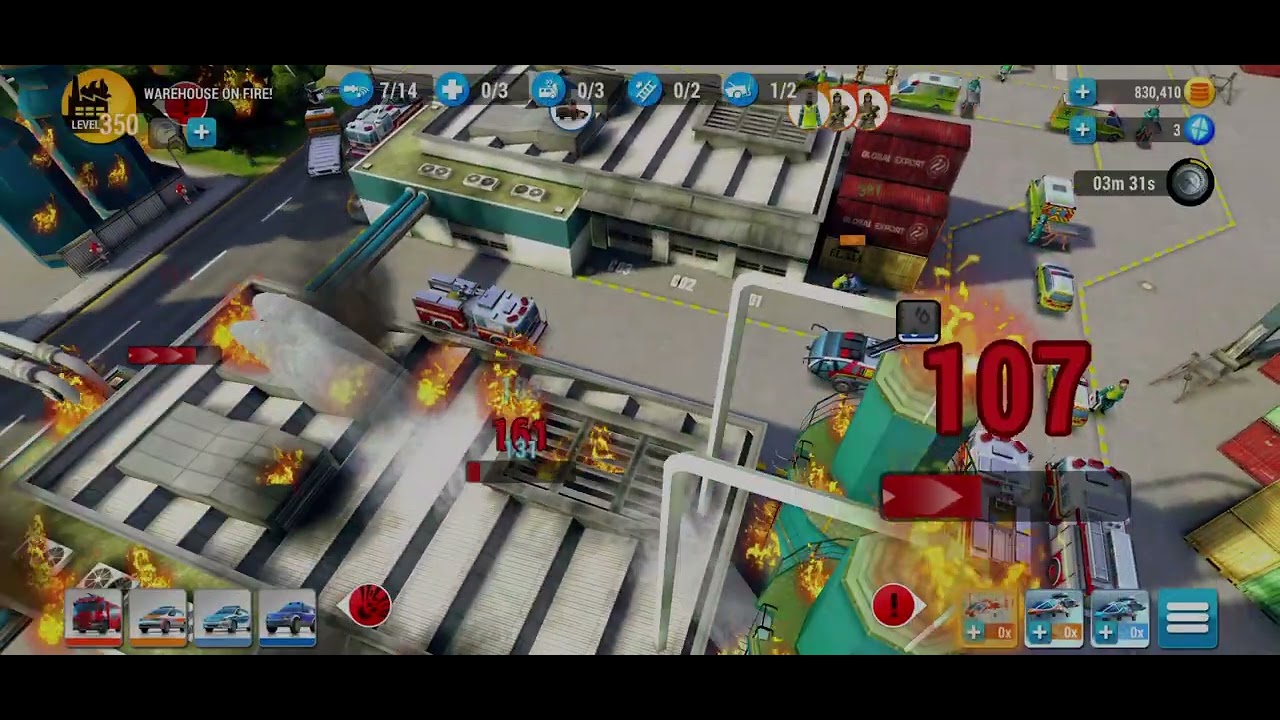 EMHQ - Warehouse on fire!