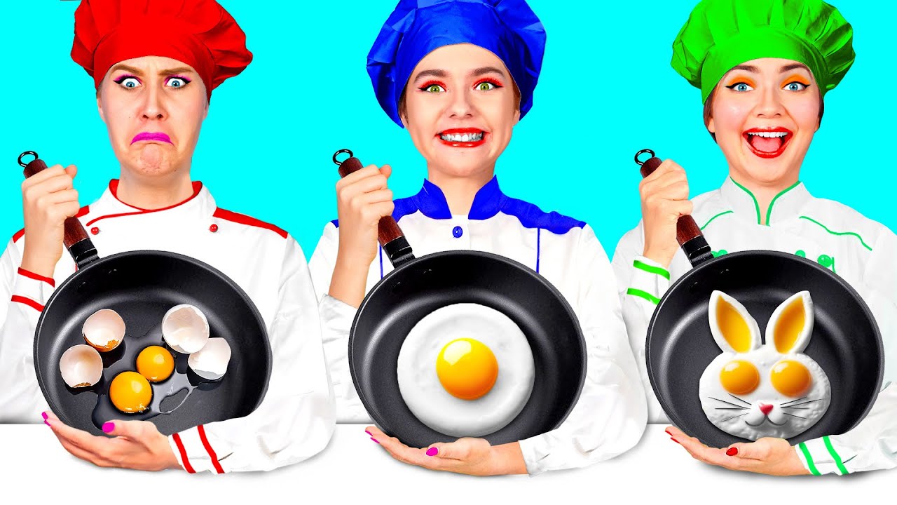 Szef Kuchni vs Szef Kuchni — Kulinarne Wyzwanie | Śmieszne Wyzwania Kulinarne od Fun Fun Challenge