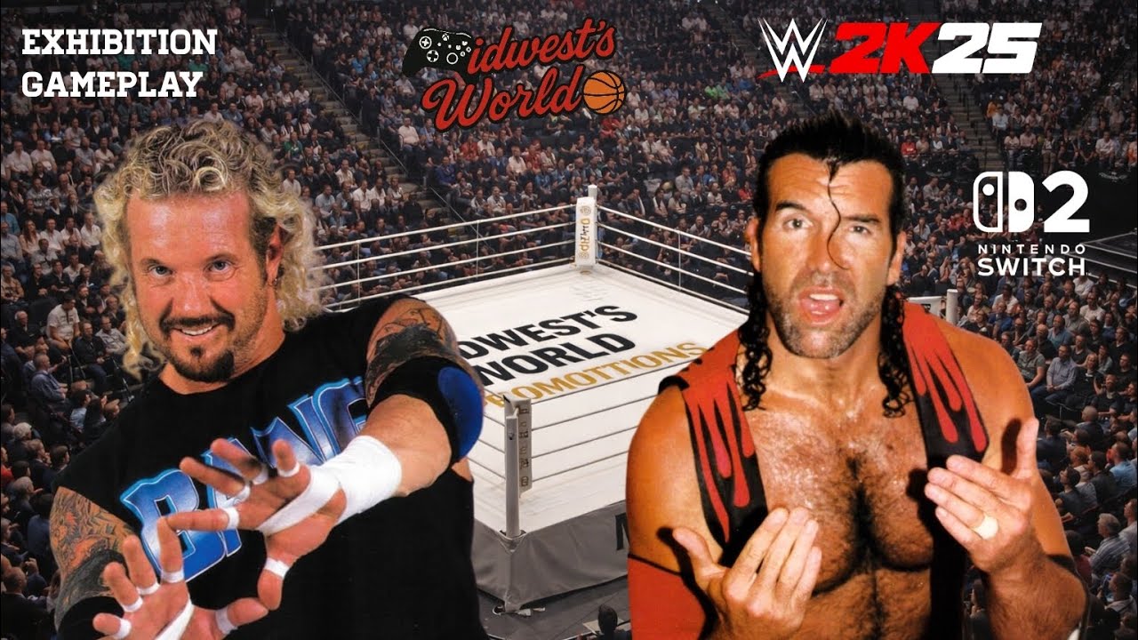 WWE 2K25 Gameplay |Nintendo Switch 2| DDP vs Scott Hall |Monday Nitro|