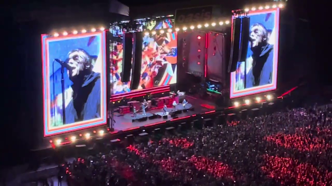 Oasis “Roll With It” MetLife 8/31/25