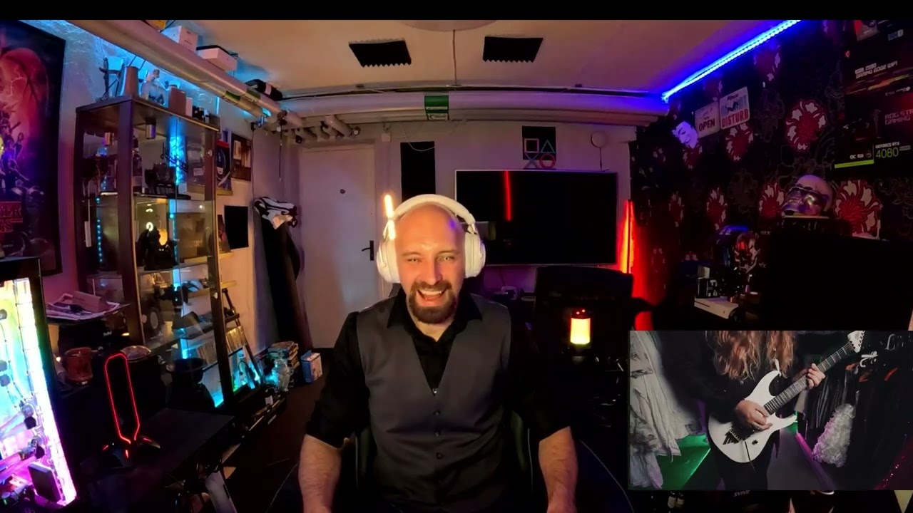 Reacting to Tommy Johansson´s cover of (Fear of the dark)