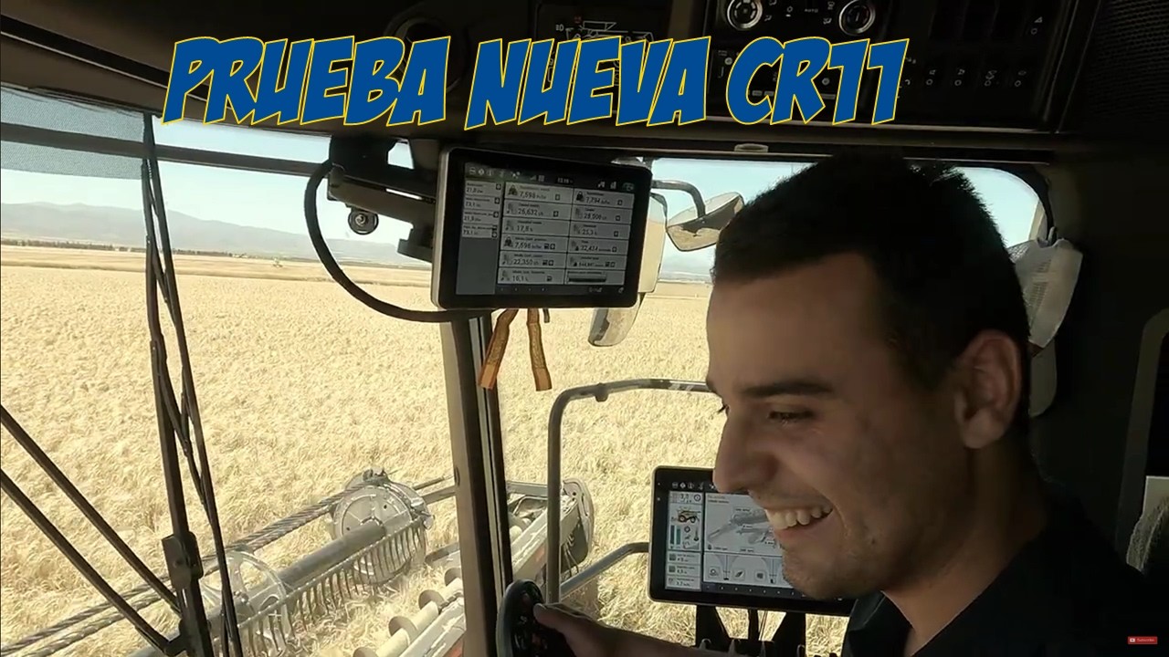 🚜 ¡Así rinde la nueva CR11 en el campo! 🌾 Opinión Esteban de Granja Virgen del Rosario