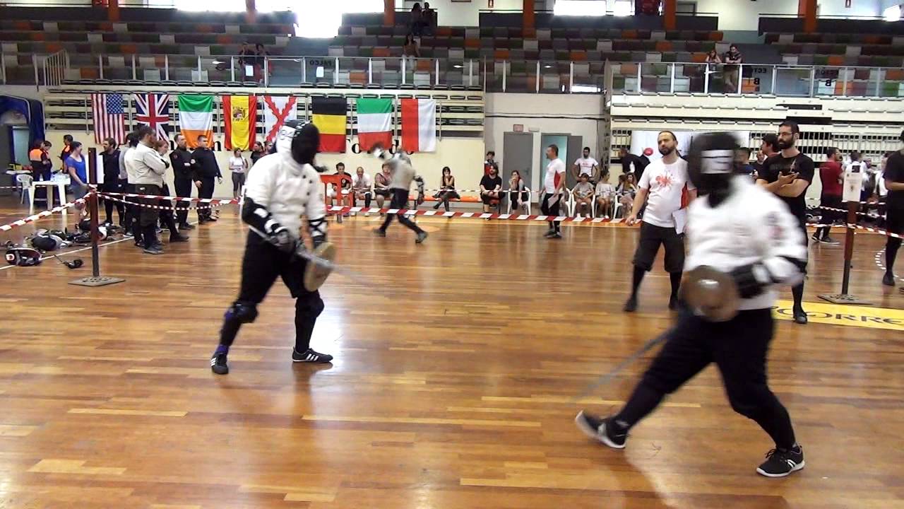 Espada y broquel. Torneo. Toledo 2016