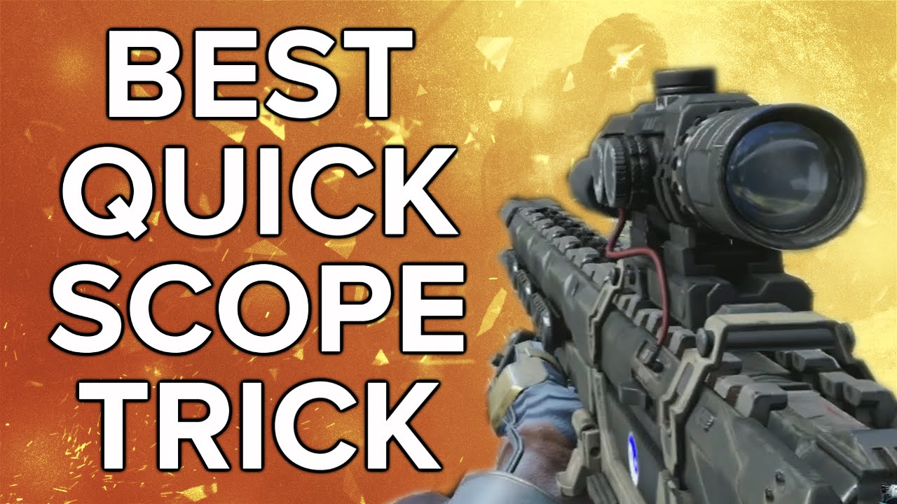 Advanced Warfare In Depth: Best Quickscope Trick (Perfect Accuracy w/ Blackscope)