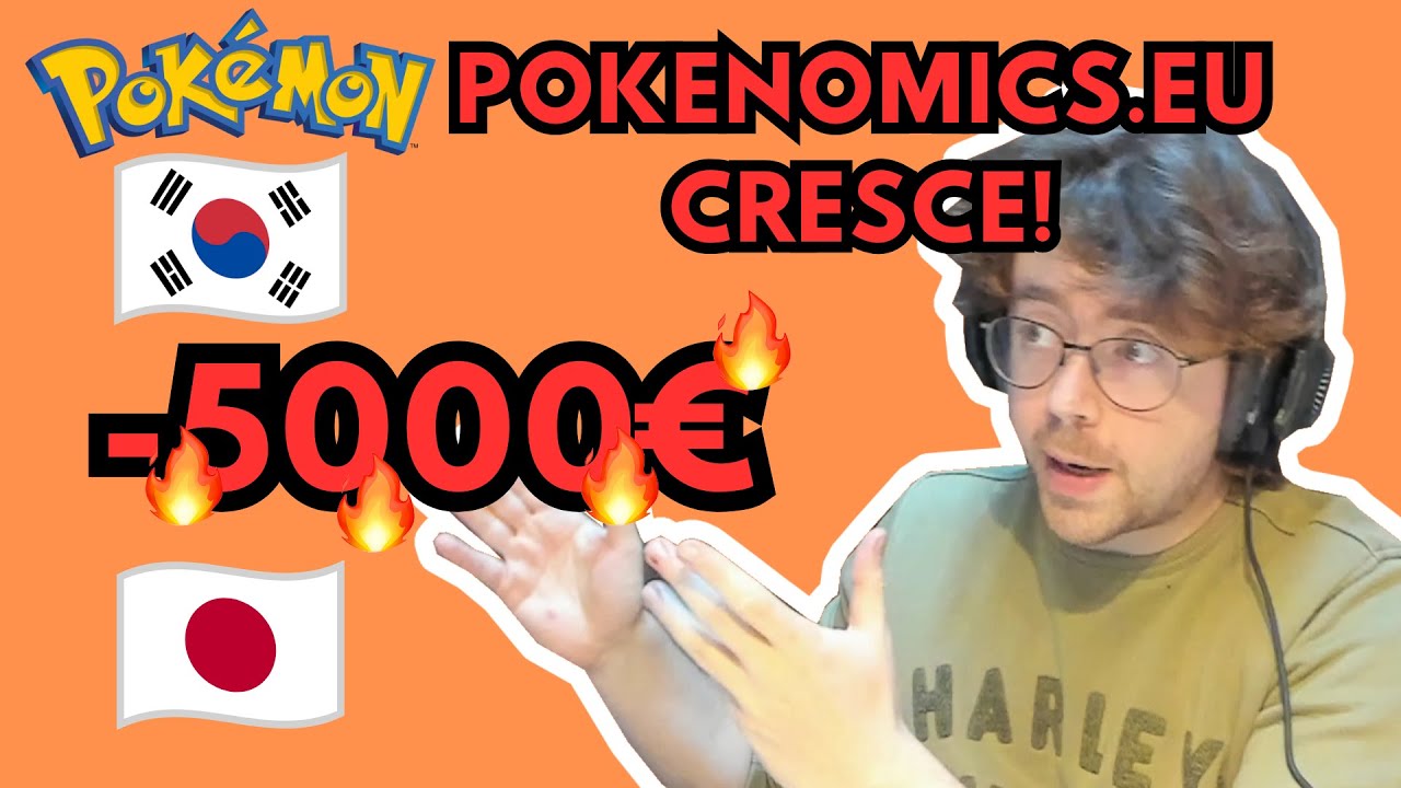 5000€ IN FUMO VENDENDO CARTE POKEMON COREANE - Pokenomics.eu