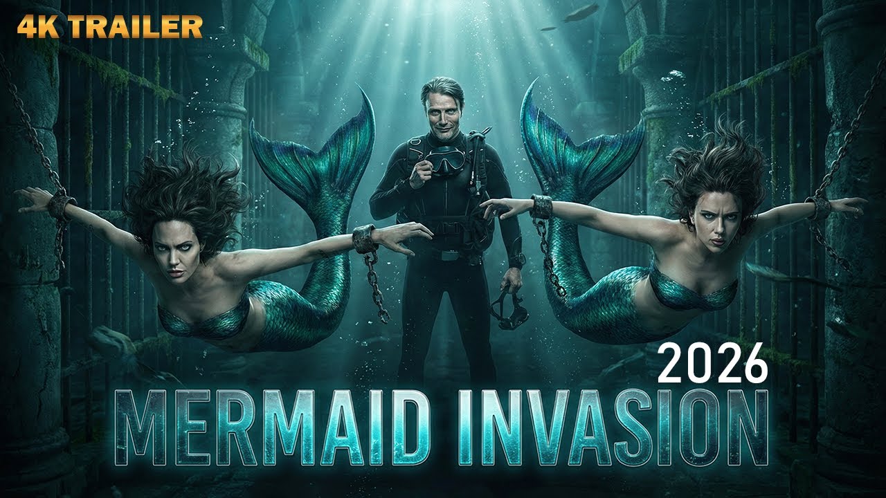 MERMAID INVASION &ndash; Official Trailer (2026) | Angelina Jolie, Scarlett Johansson, Anne Hathaway