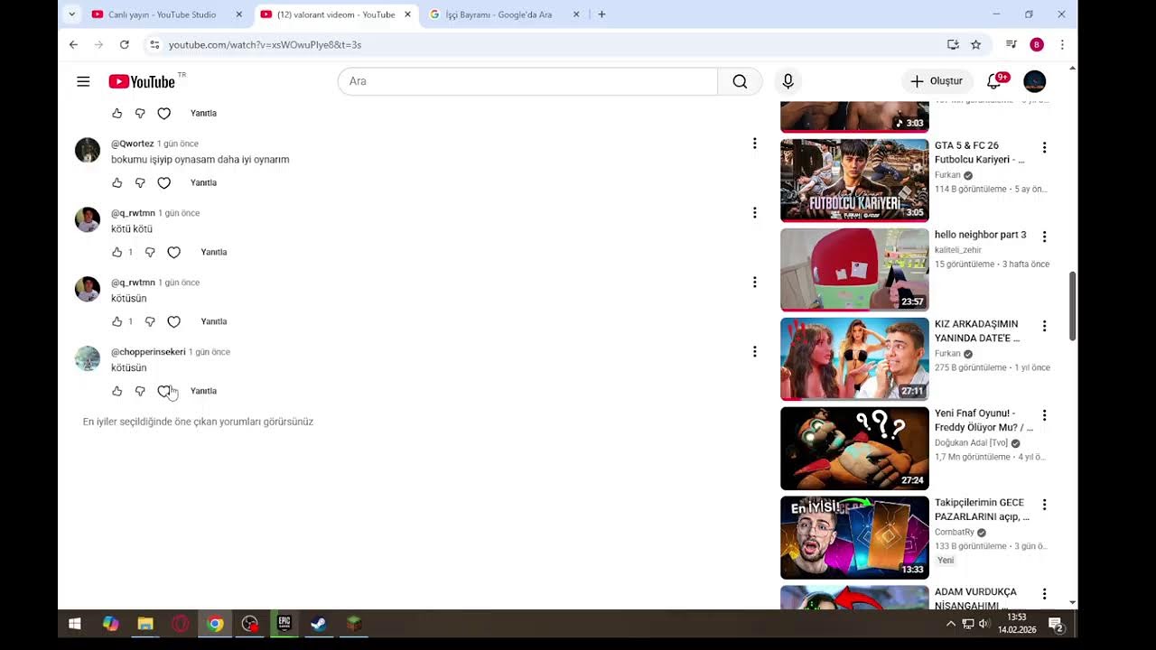 kaliteli_zehir Canlı Yayını