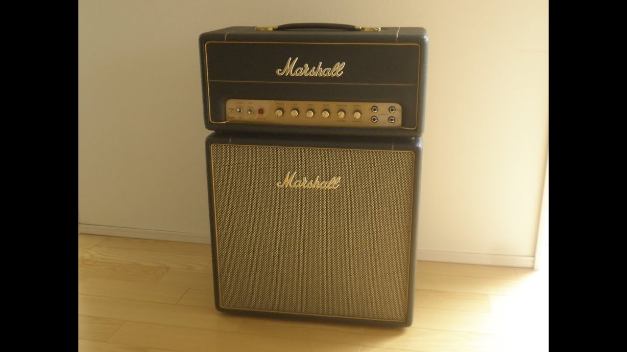 Marshall Studio Vintage Head Amp SV20H +Speaker Cabinet SV112 試奏レビュー。マーシャル