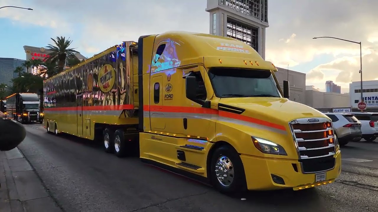 Nascar Hauler Parade 2025 Las Vegas Strip