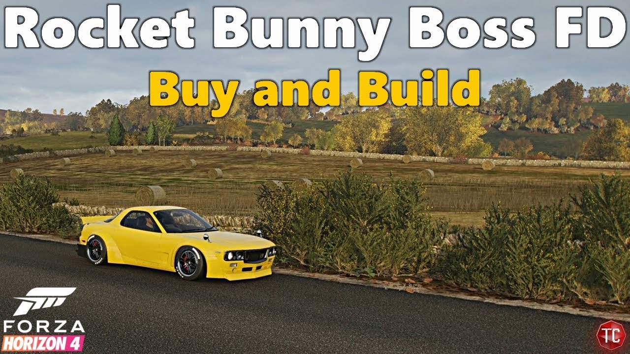 Forza Horizon 4: Buy and Build | Mazda RX7 FD Rocket Bunny Boss!
