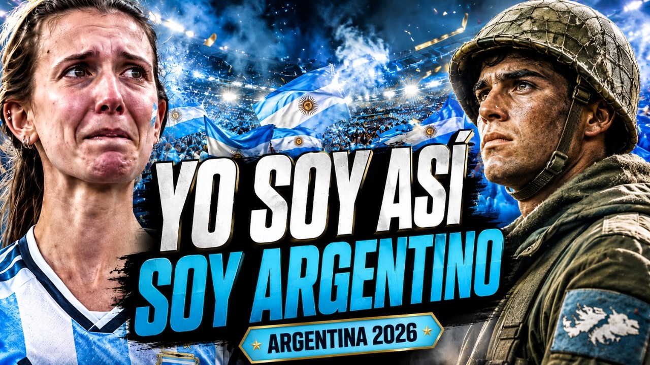 YO SOY AS&Iacute;, SOY ARGENTINO 🇦🇷 | Canci&oacute;n de Cancha 2026