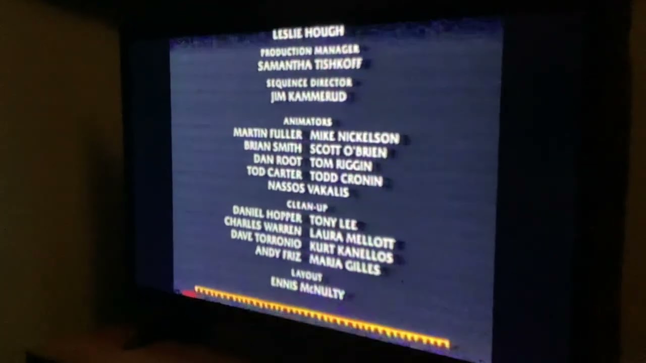 Closing to Pocahontas II: Journey to a New World 1998 VHS