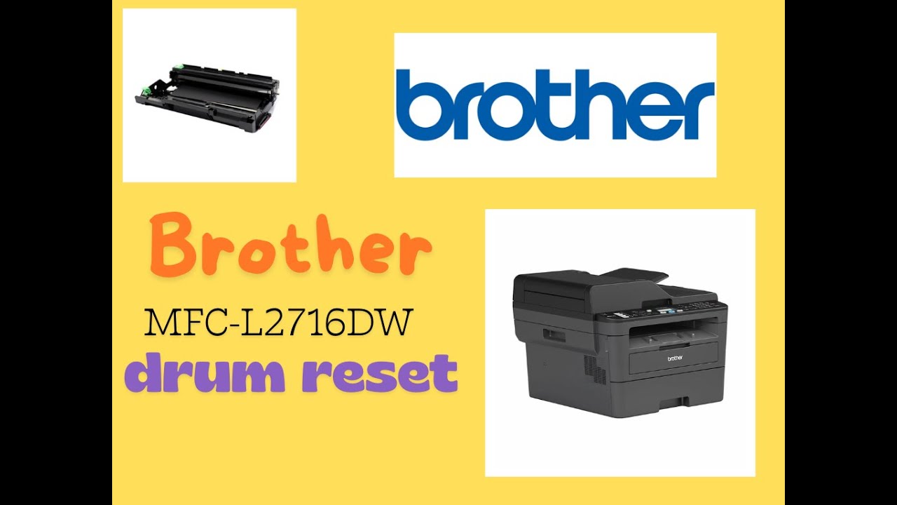 Brother MFC-L2716DW Drum Reset nasıl yapılır!!! Drum reset yapma işlemi...