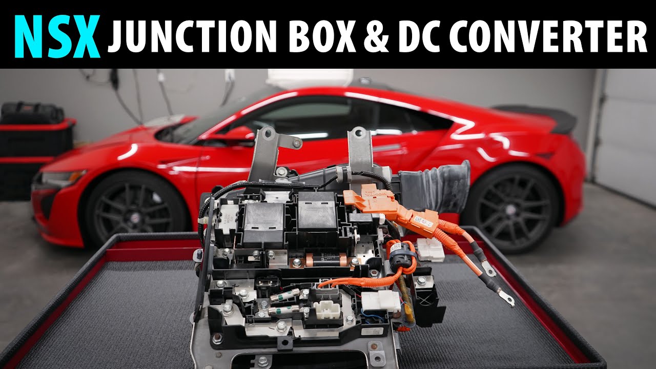 Acura NSX NC1 Hybrid Anatomy – DC to DC Converter Junction Box Explained