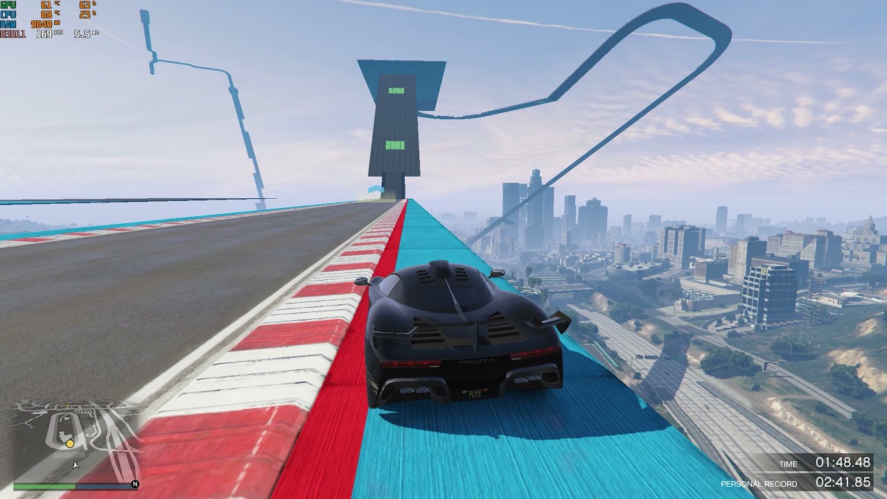 GTA 5 - Plummet II WR (2:39.793) High FPS