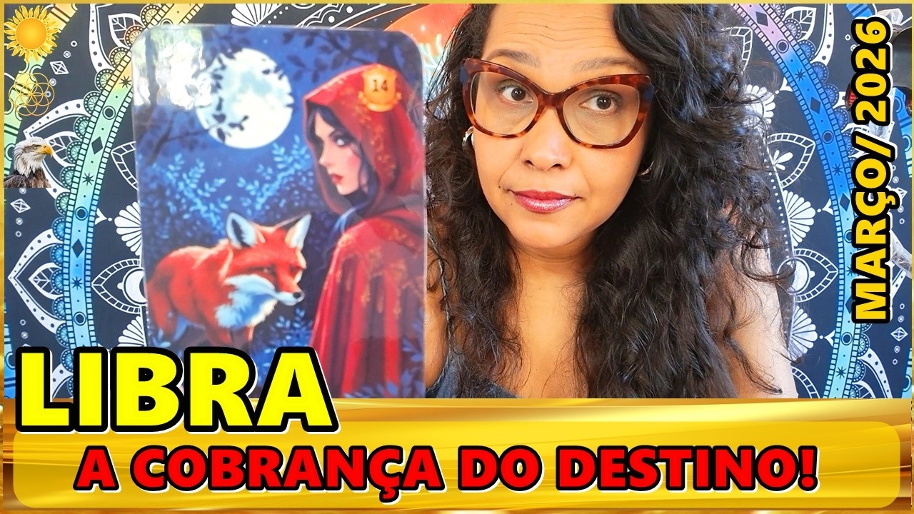 LIBRA MARÇO ♎️ O TEMPO ACABOU! O DESTINO VAI COBRAR UMA DECISÃO SUA! VAI ABALAR ESTRUTURAS!