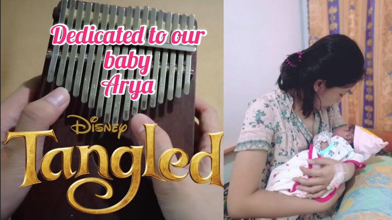Introducing my baby | TANGLED OST - I See The Light | Kalimba Cover