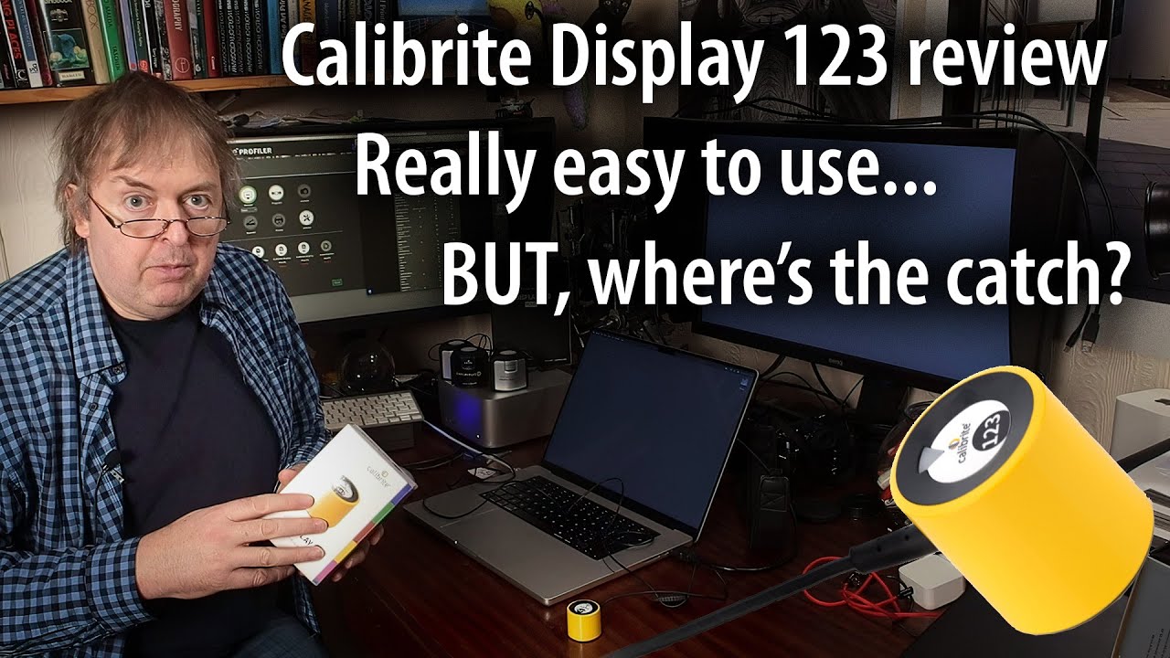 Super easy monitor calibration and profiling? Calibrite Display 123 review. Get your screen right