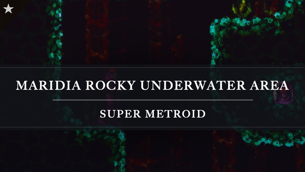 Super Metroid: Maridia Rocky Underwater Area Arrangement [Revision]