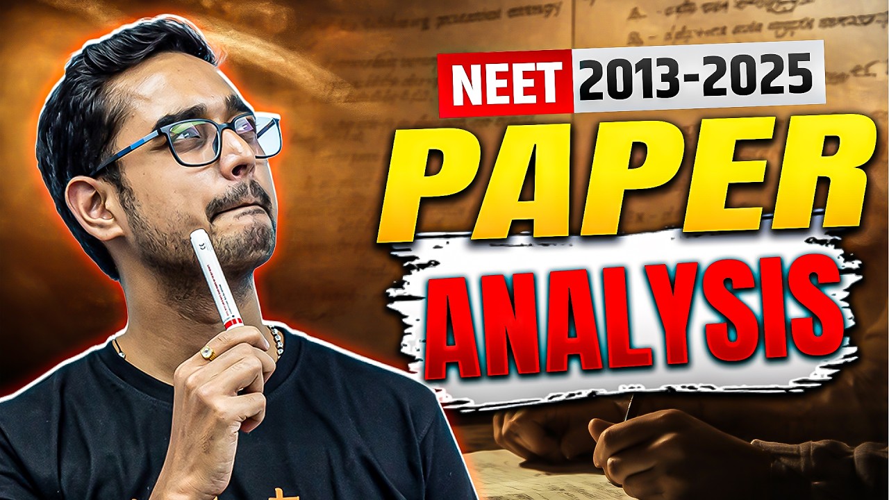 NEET 2013-2025 Paper Trend Analysis 📊 | Highest Pattern Shifts