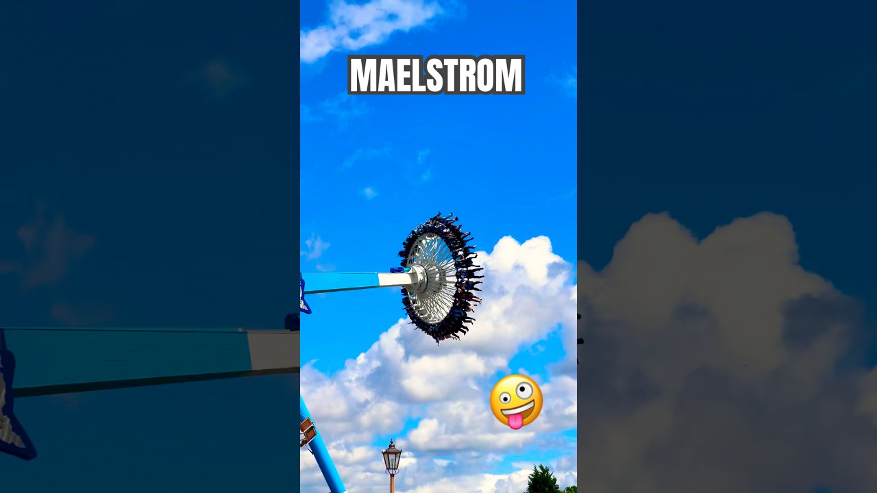 Maelstrom Gyro Swing ✨🤪 At Drayton Manor Park ✨ Would you brave it ❓ #themepark #draytonmanor