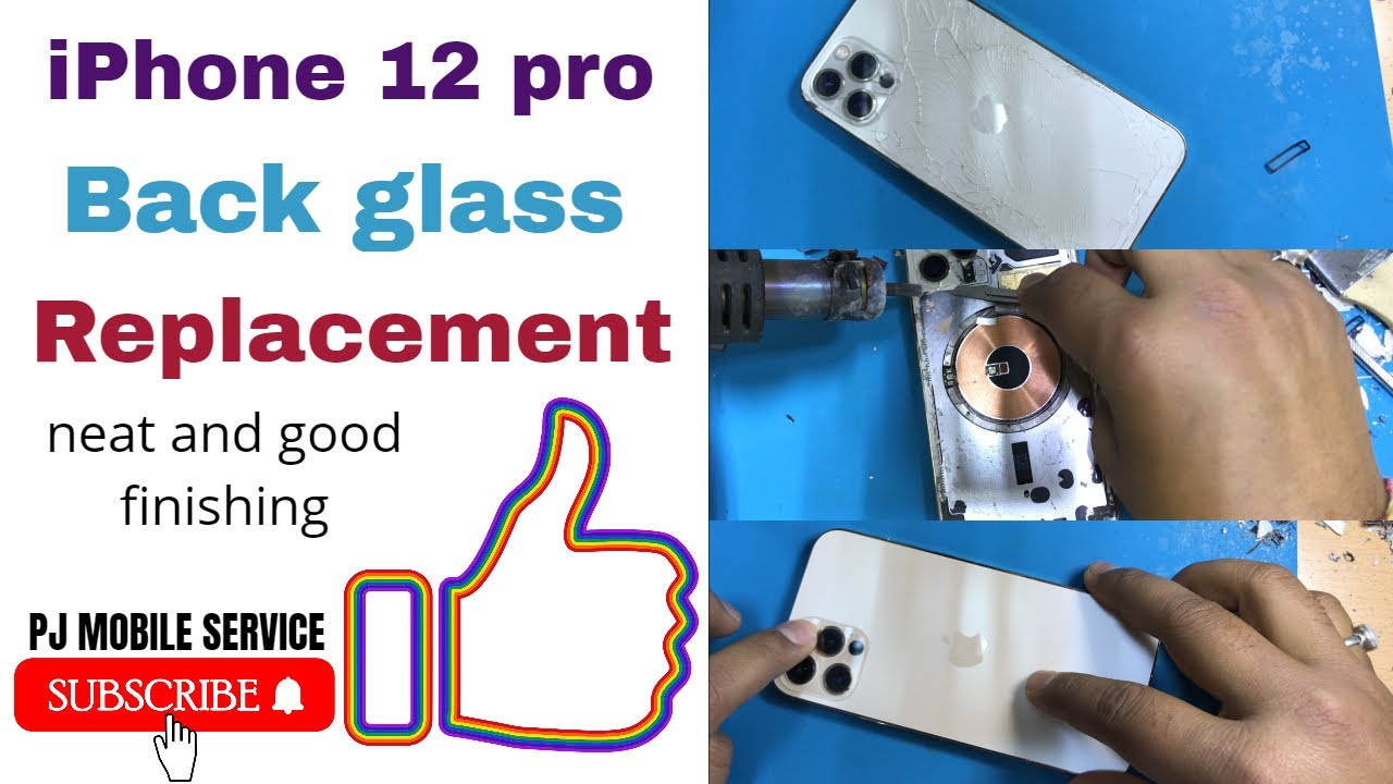 iPhone 12 pro back glass replacement
