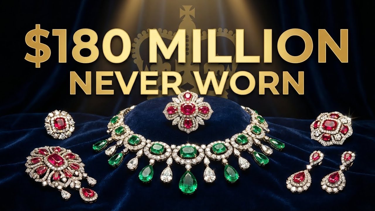 "Queen Elizabeth's $180 Million Jewelry She NEVER Wore | Royal Secrets Revealed"