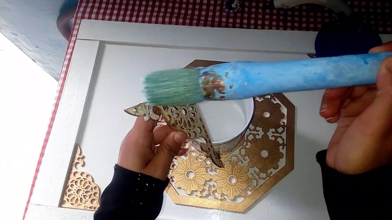طريقة صنع صينية القهوة أو الشاي بشكل مفصل ديكور ولا أروع