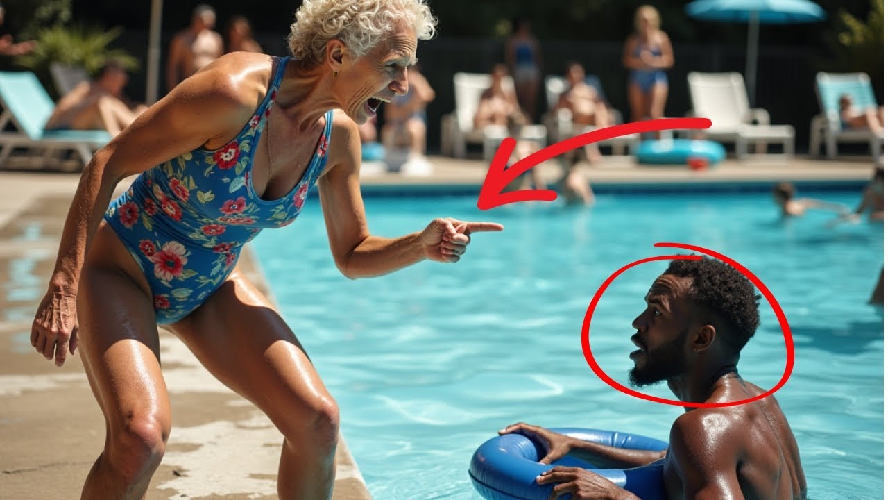 HOA Karen Gets Instant Karma! - Shocking Poolside Confrontation at Maplewood Estates